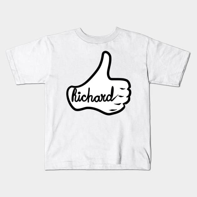 Men name Richard Kids T-Shirt by grafinya